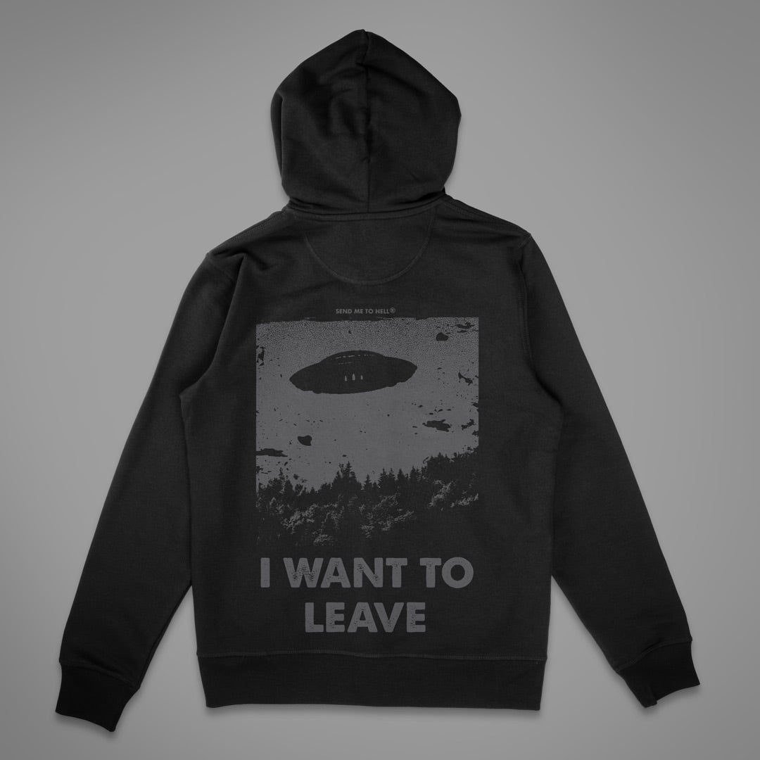 B-stock: I Want To Leave hoodie