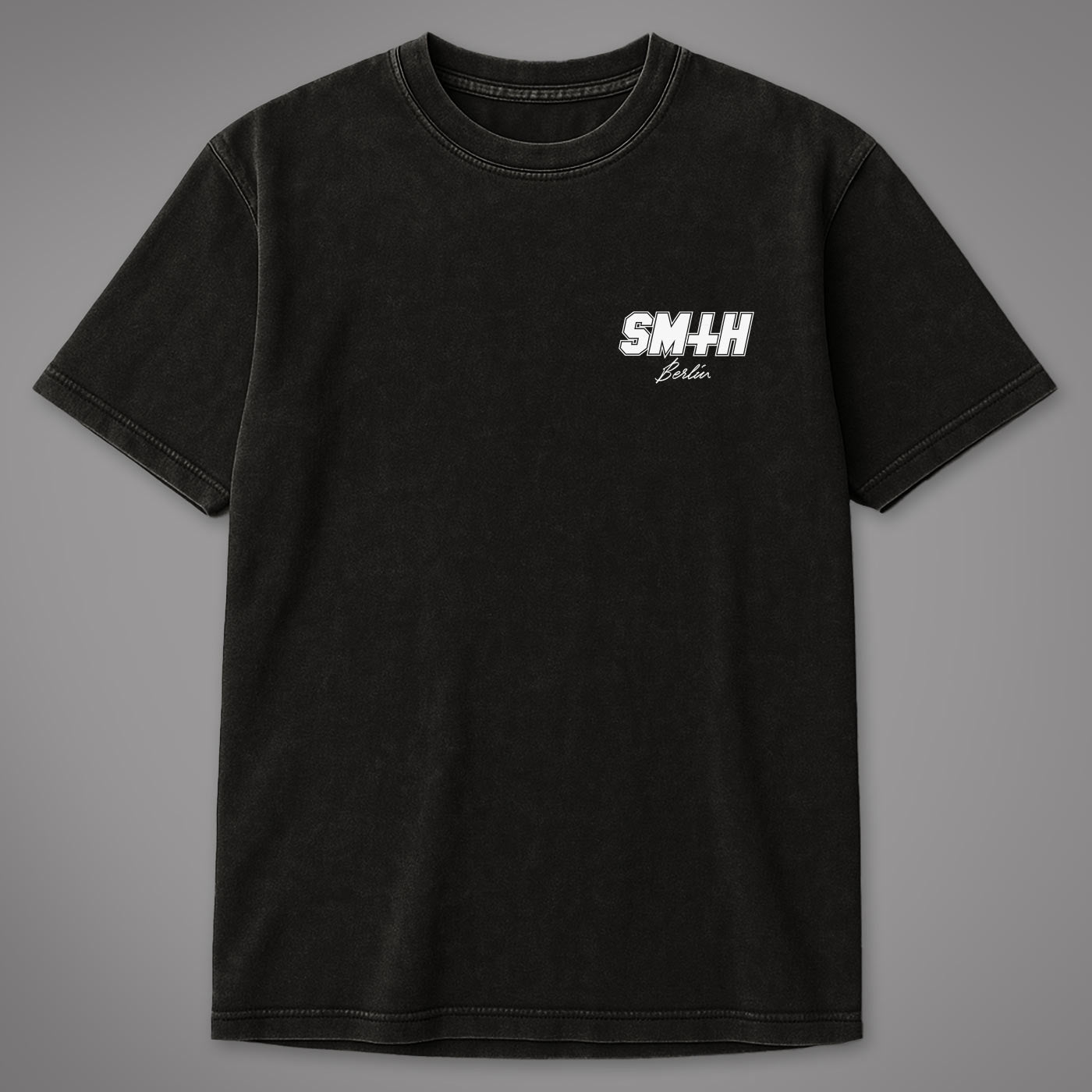 T-shirt oversize lavata con acido Send me to Hell®