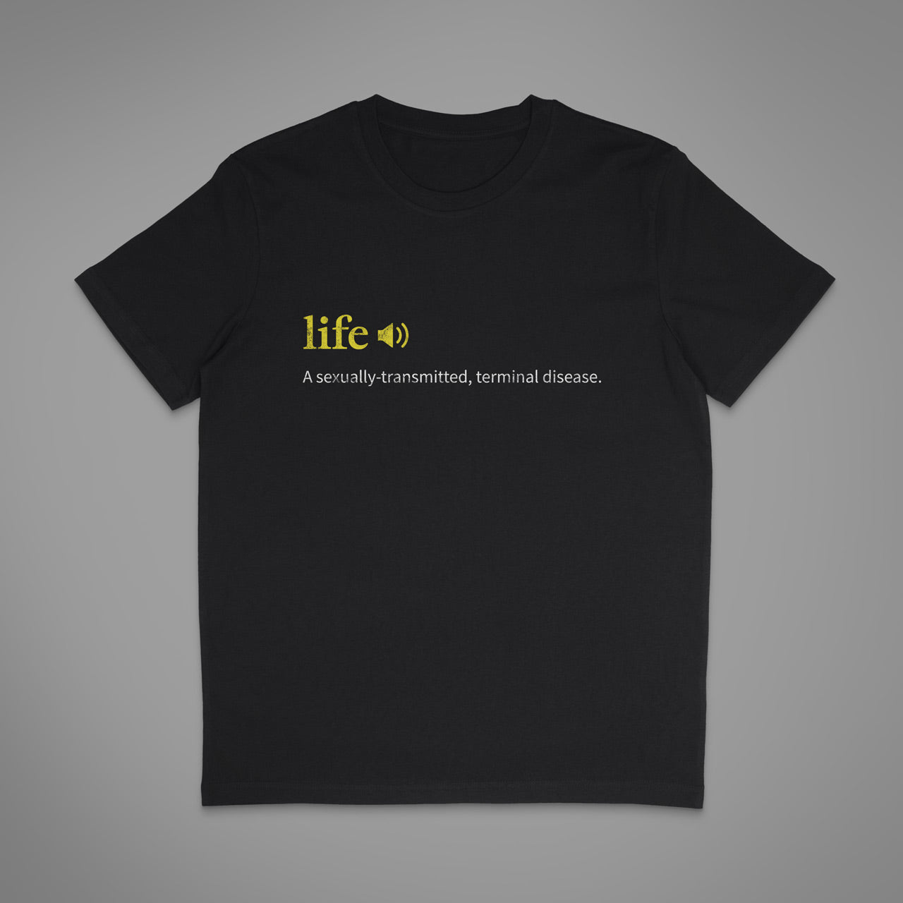 Attenzione alla maglietta unisex Mandami all'inferno