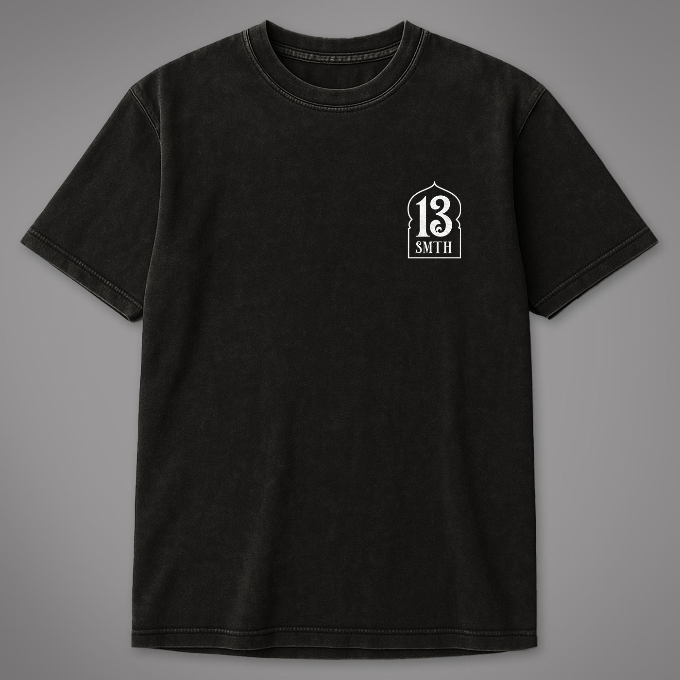 T-shirt oversize lavata con acido Send me to Hell®