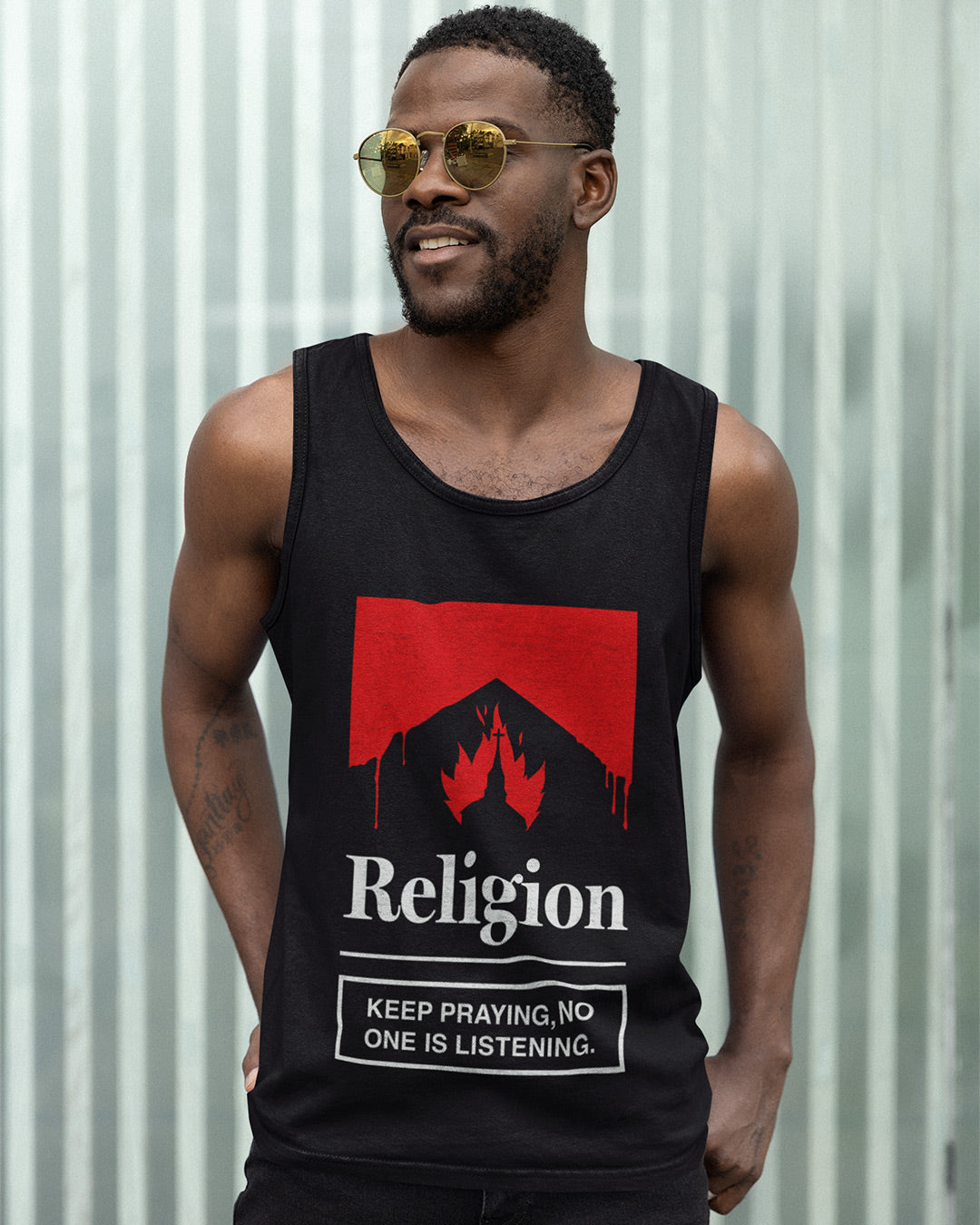 Religion Unisex Tank Top