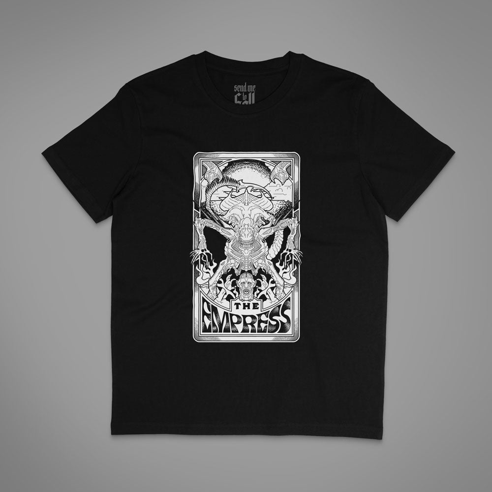 T-shirt unisex dei Tarocchi dell'Imperatrice Xenomorfa