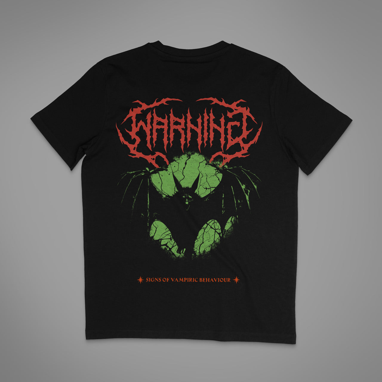 Warning - Signs Of Vampiric Behavior T-Shirt