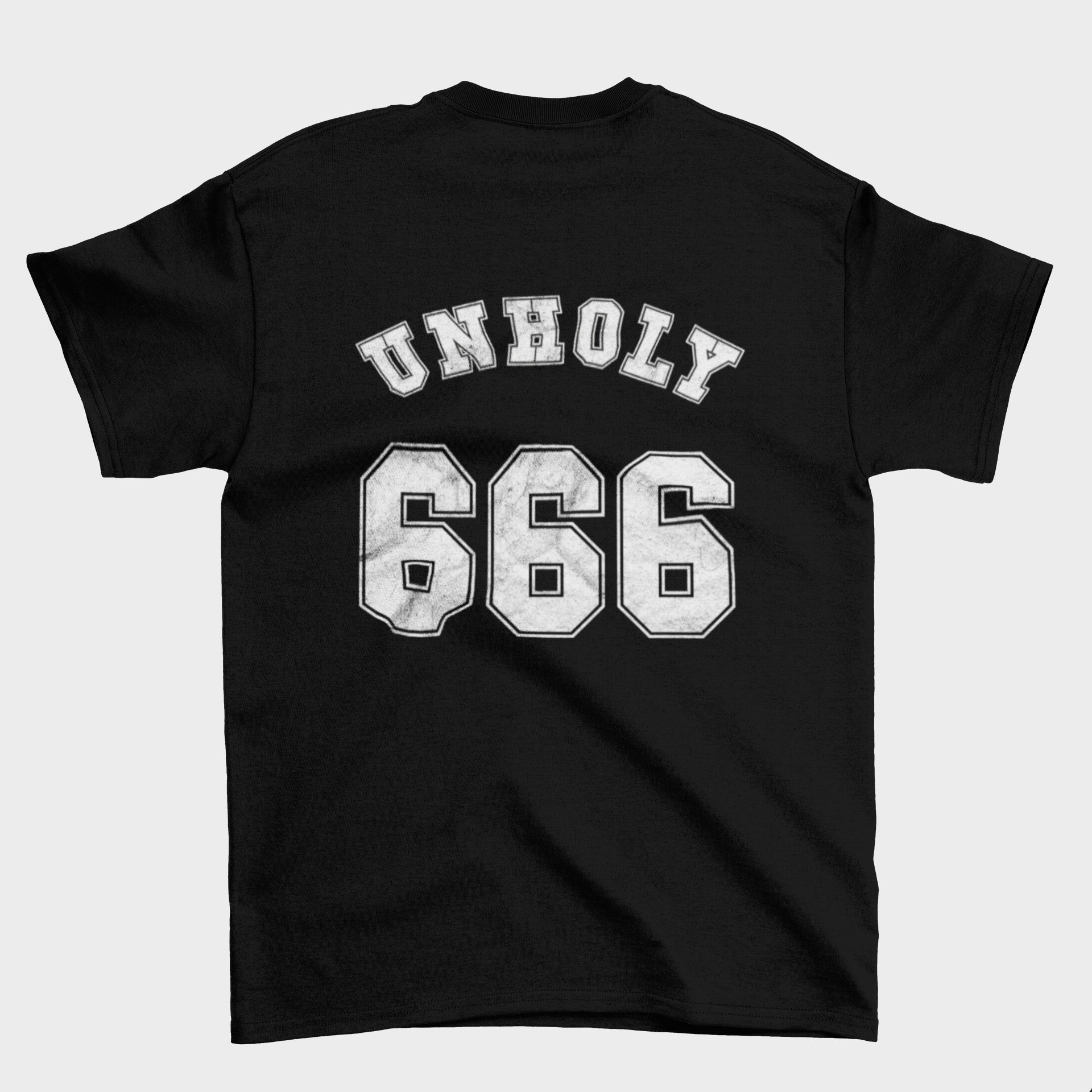 Unholy 666 Backprint Jersey T-Shirt