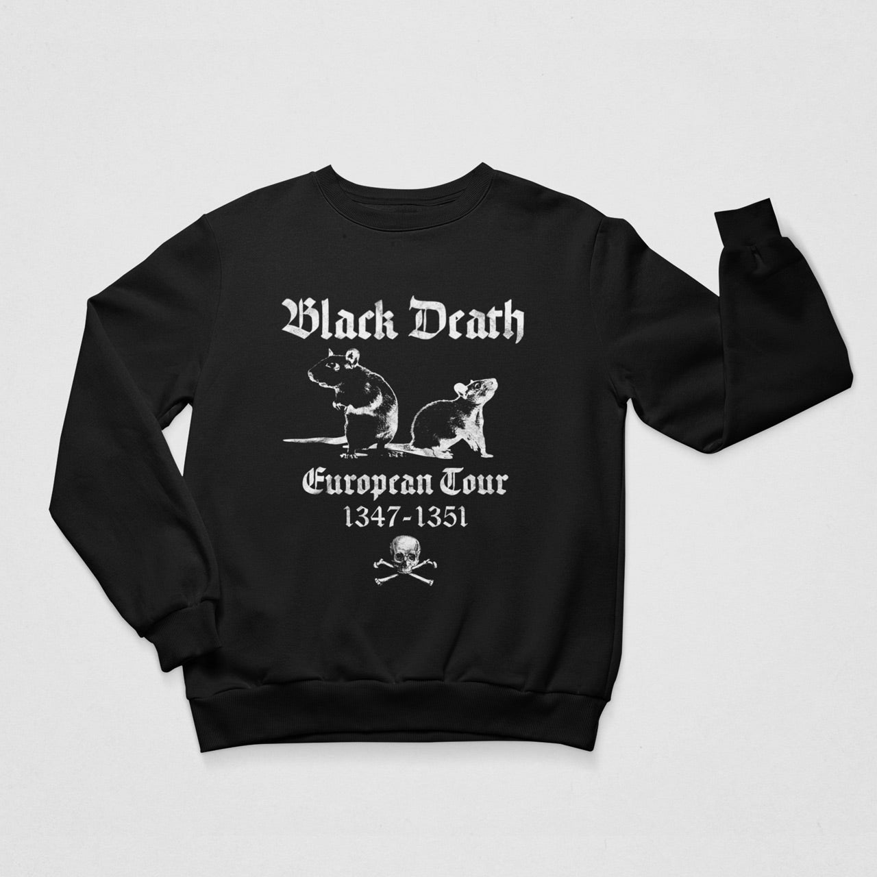 Black Death Unisex Crewneck