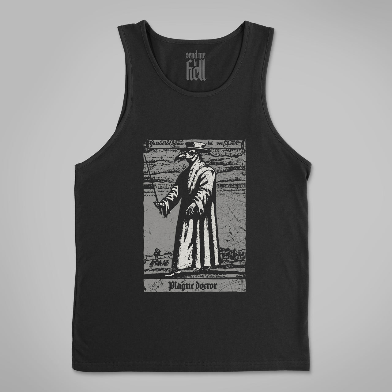 Plague Doctor Unisex Tank Top