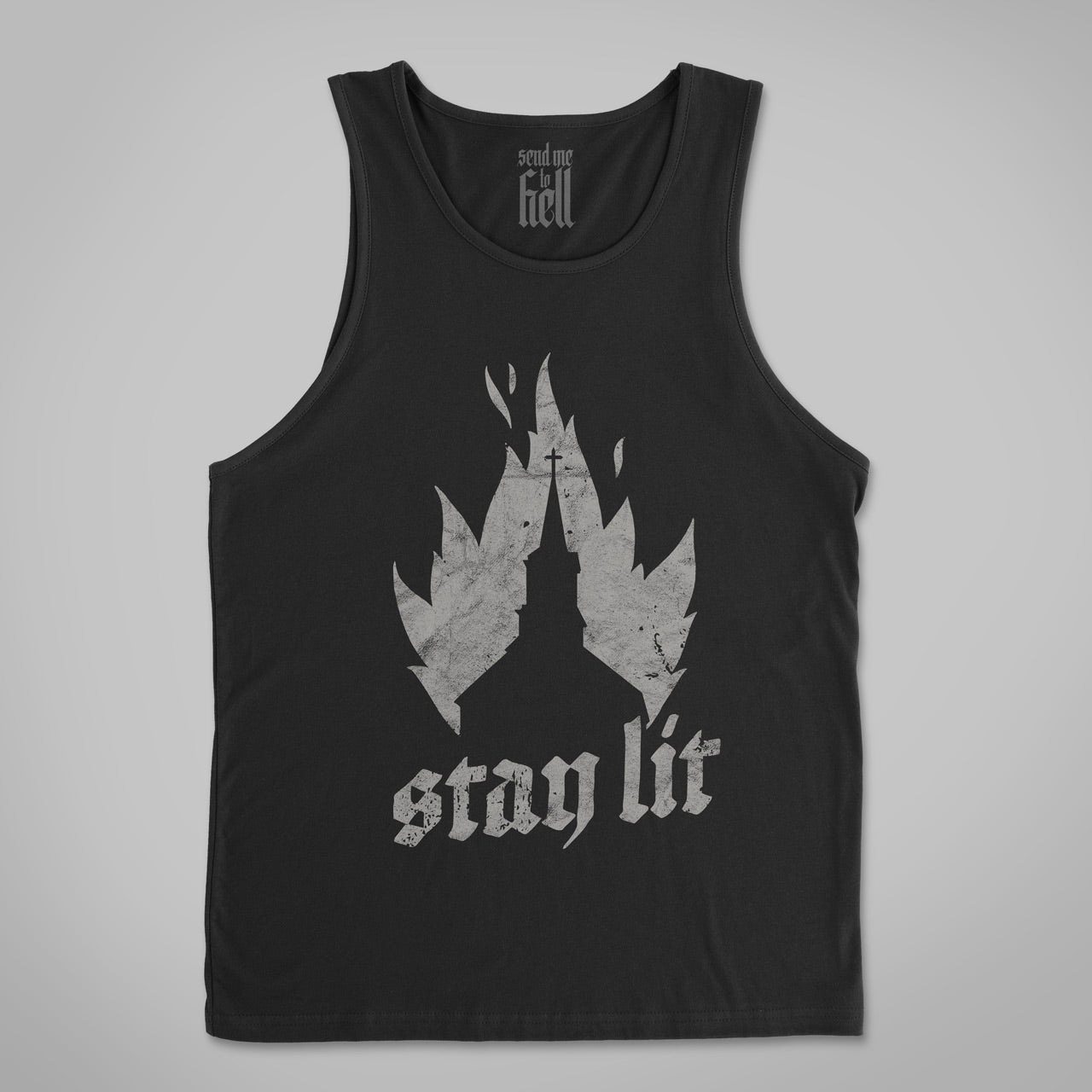 Stay Lit Unisex Tank Top