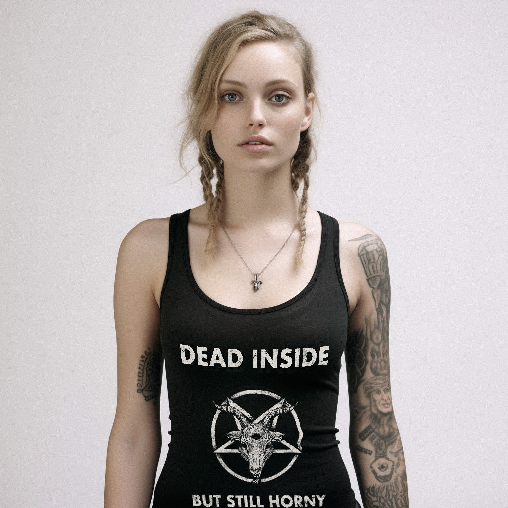 Dead Inside But Still Horny Unisex Tank Top