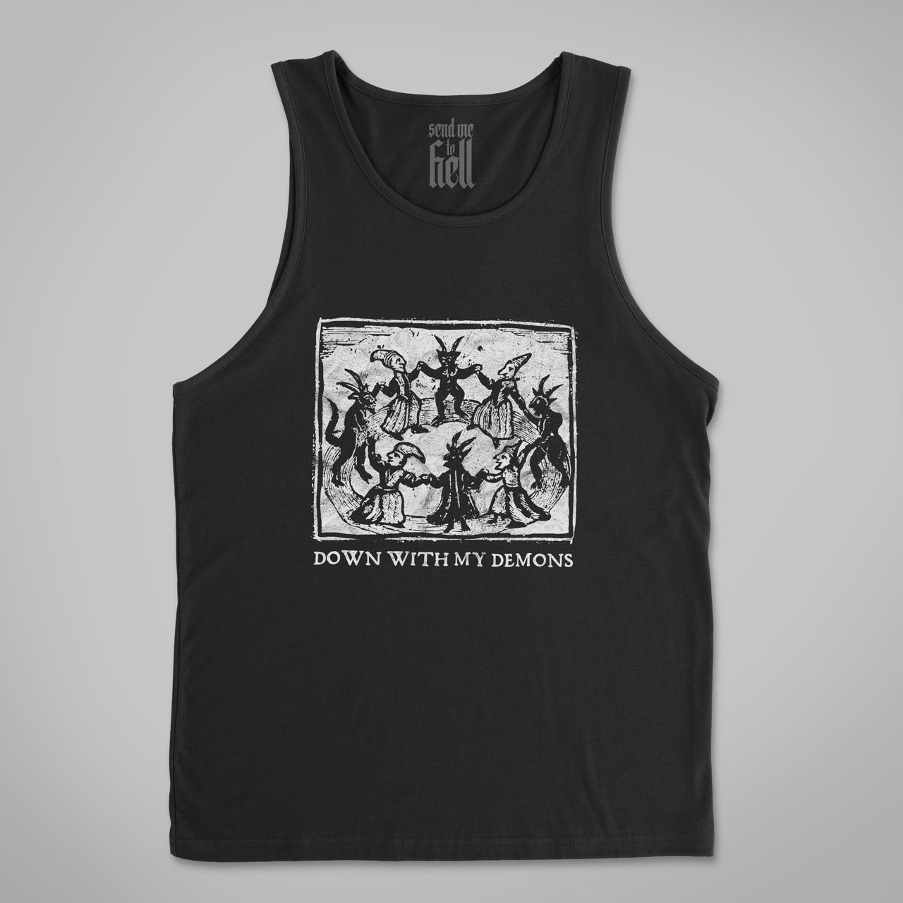 Down With My Demons Unisex Tank Top 