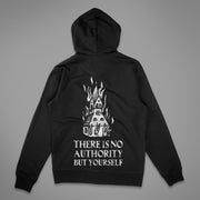 There Is No Authority But Yourself Zipper Hoodie