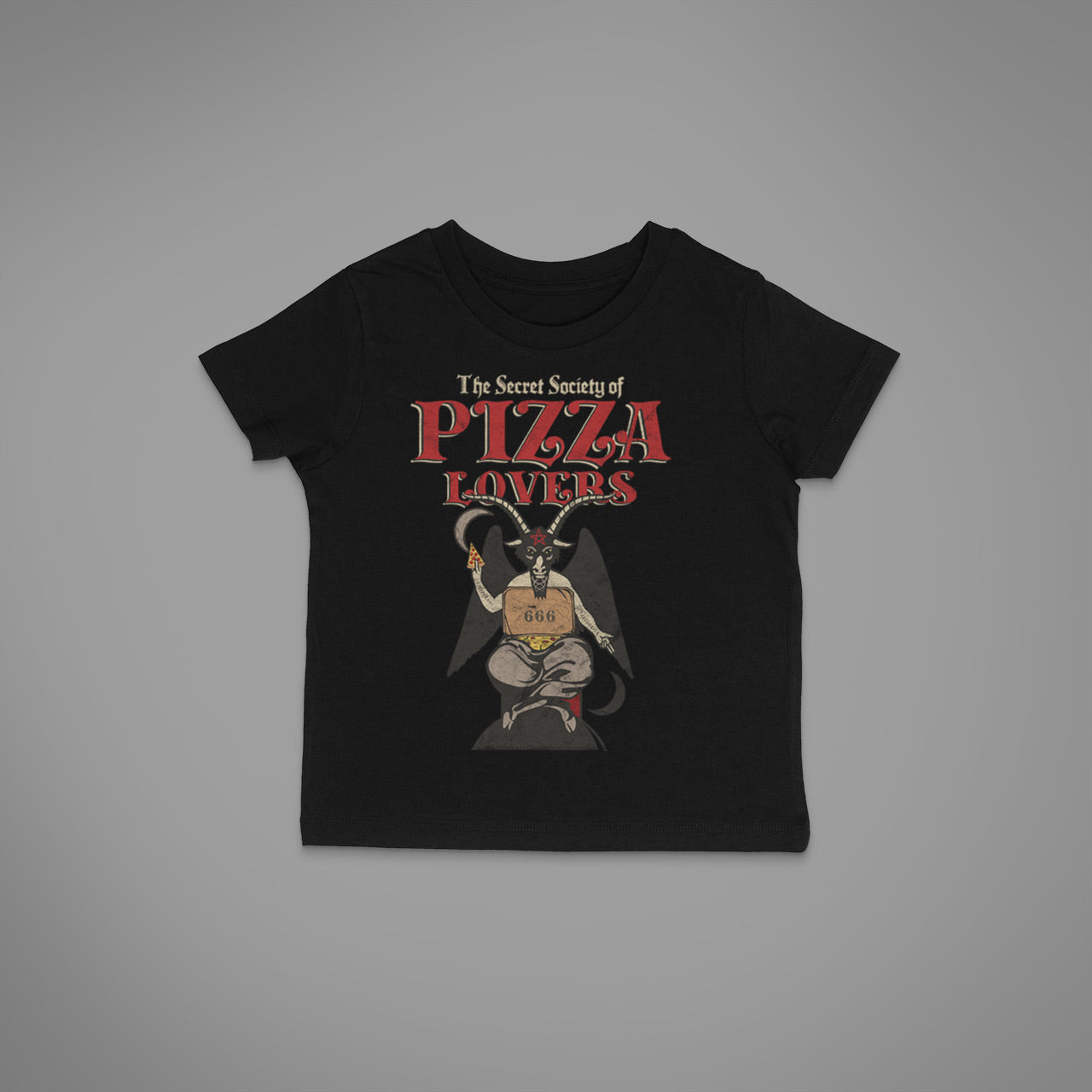 La società segreta degli amanti della pizza T-shirt per bambini