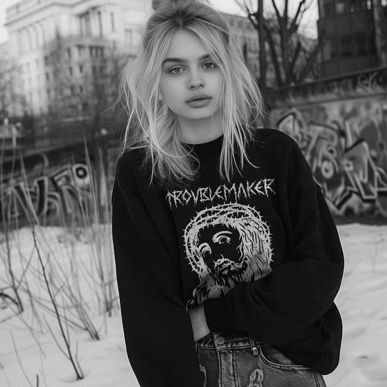 Troublemaker Unisex Crewneck 