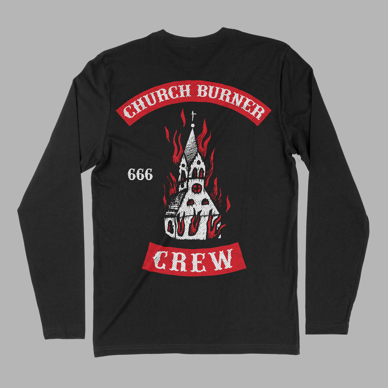 Church Burner Crew Longsleeve