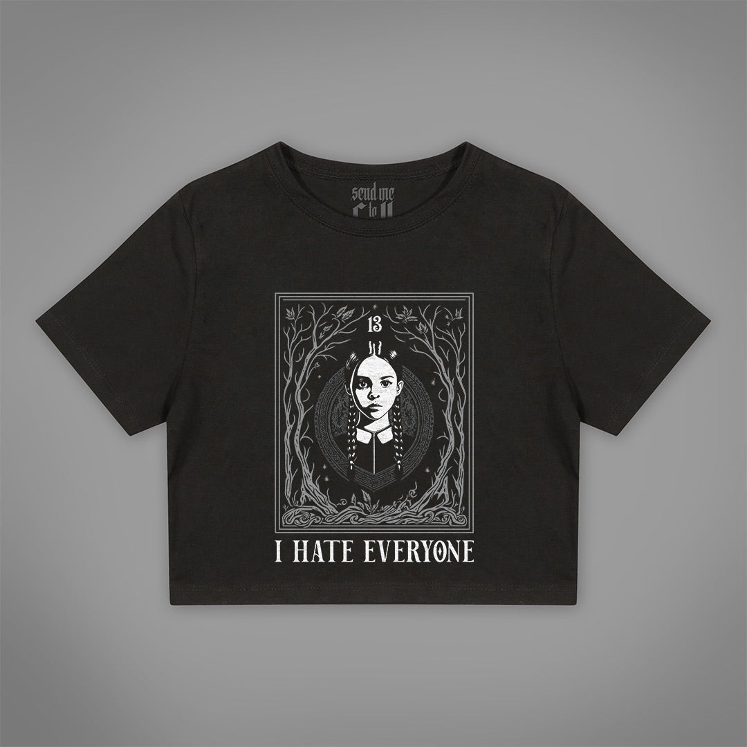 Wednesday Addams Crop Top