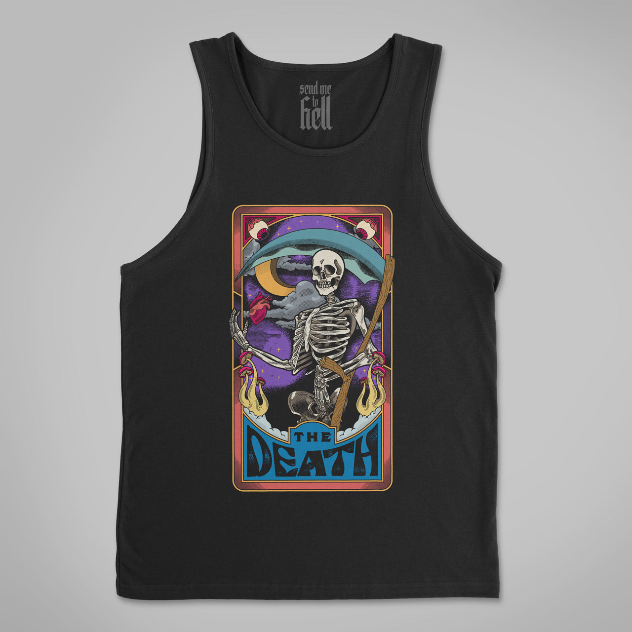 The Death Tarot Unisex Tank Top