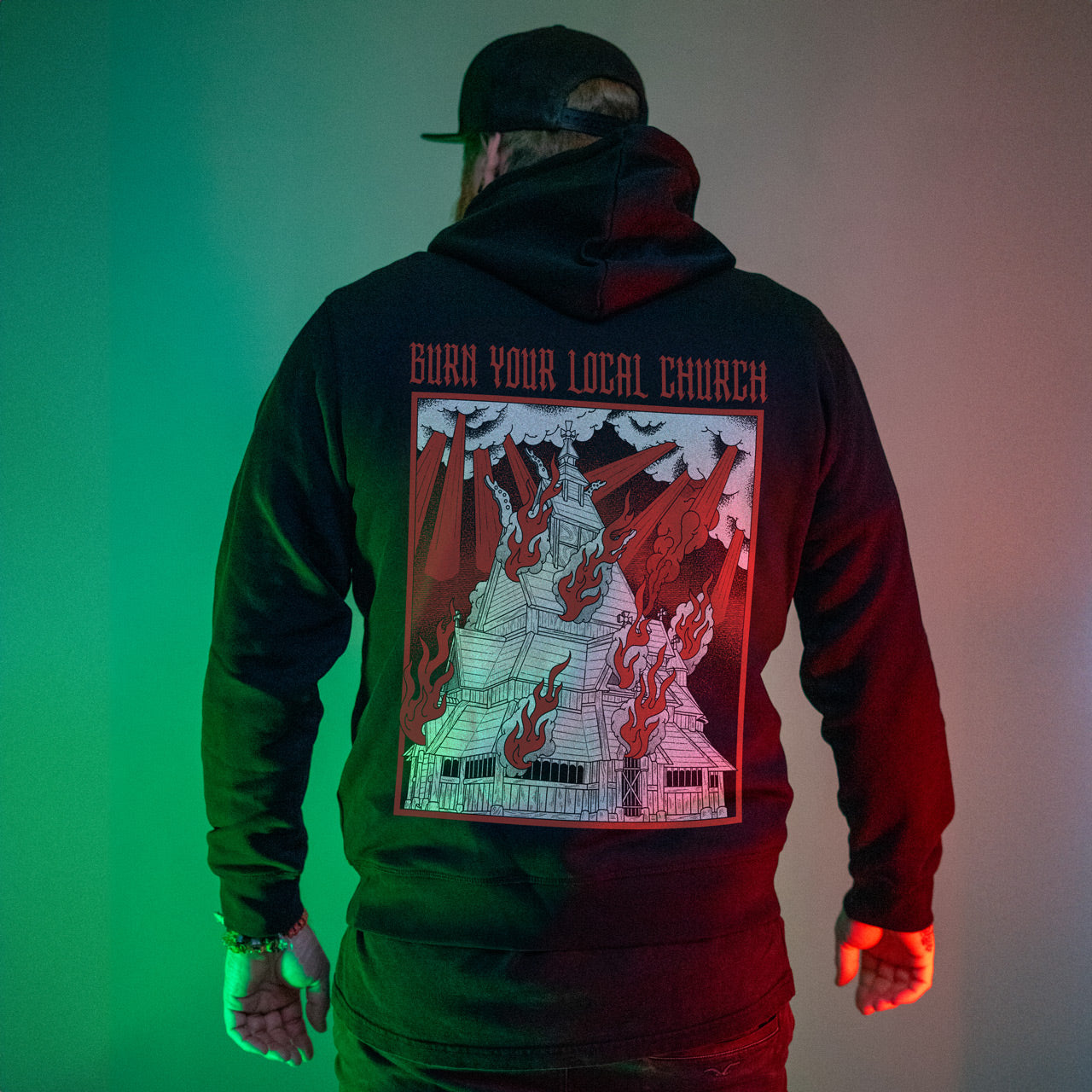 Burn Your Local Church Unisex Hoodie