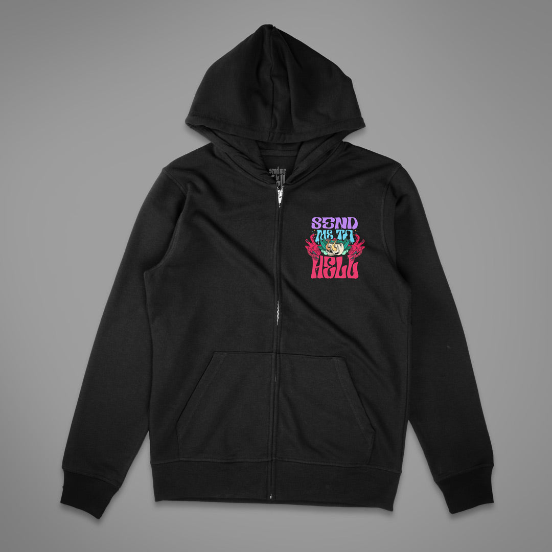 King Of Hell Zipper Hoodie