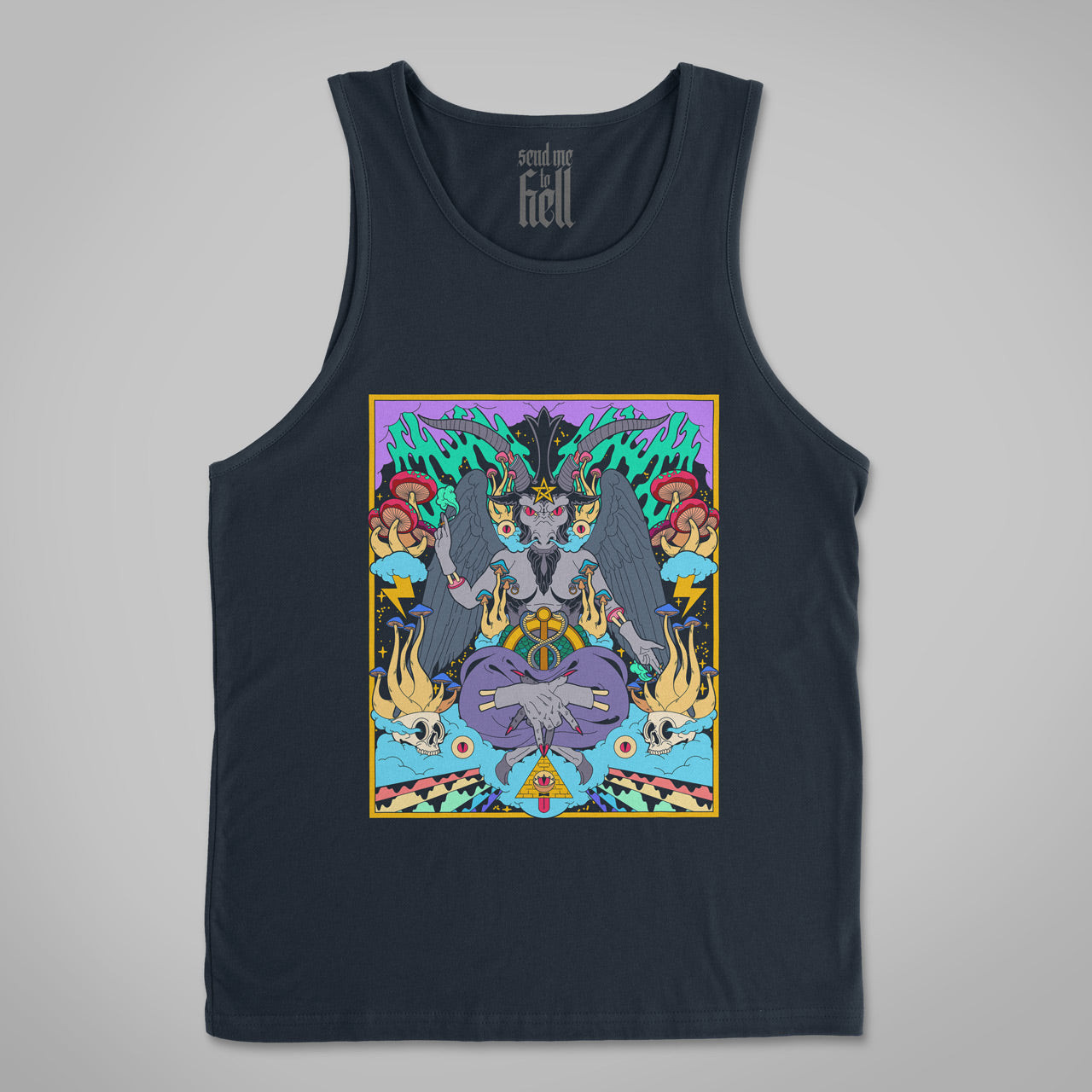 King Of Hell Unisex Tank Top 