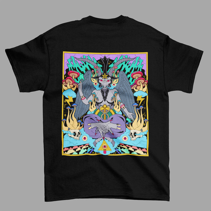 King Of Hell Backprint T-Shirt