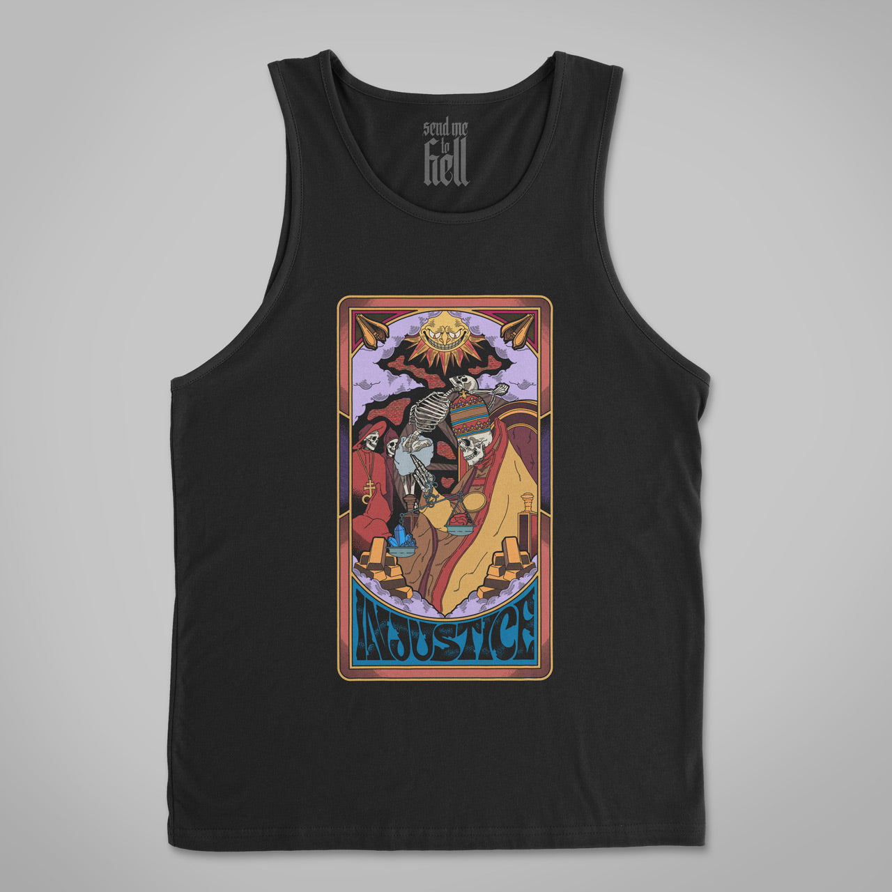 Injustice Tarot Unisex Tank Top 