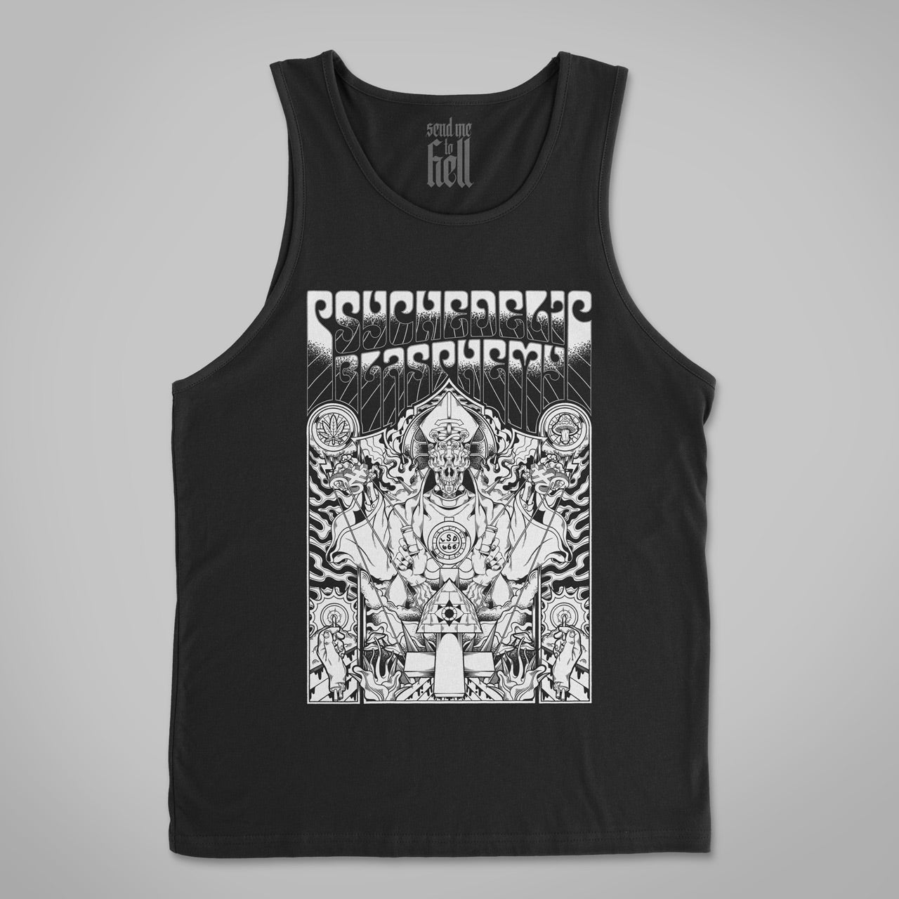 Psychedelic Blasphemy Unisex Tank Top 