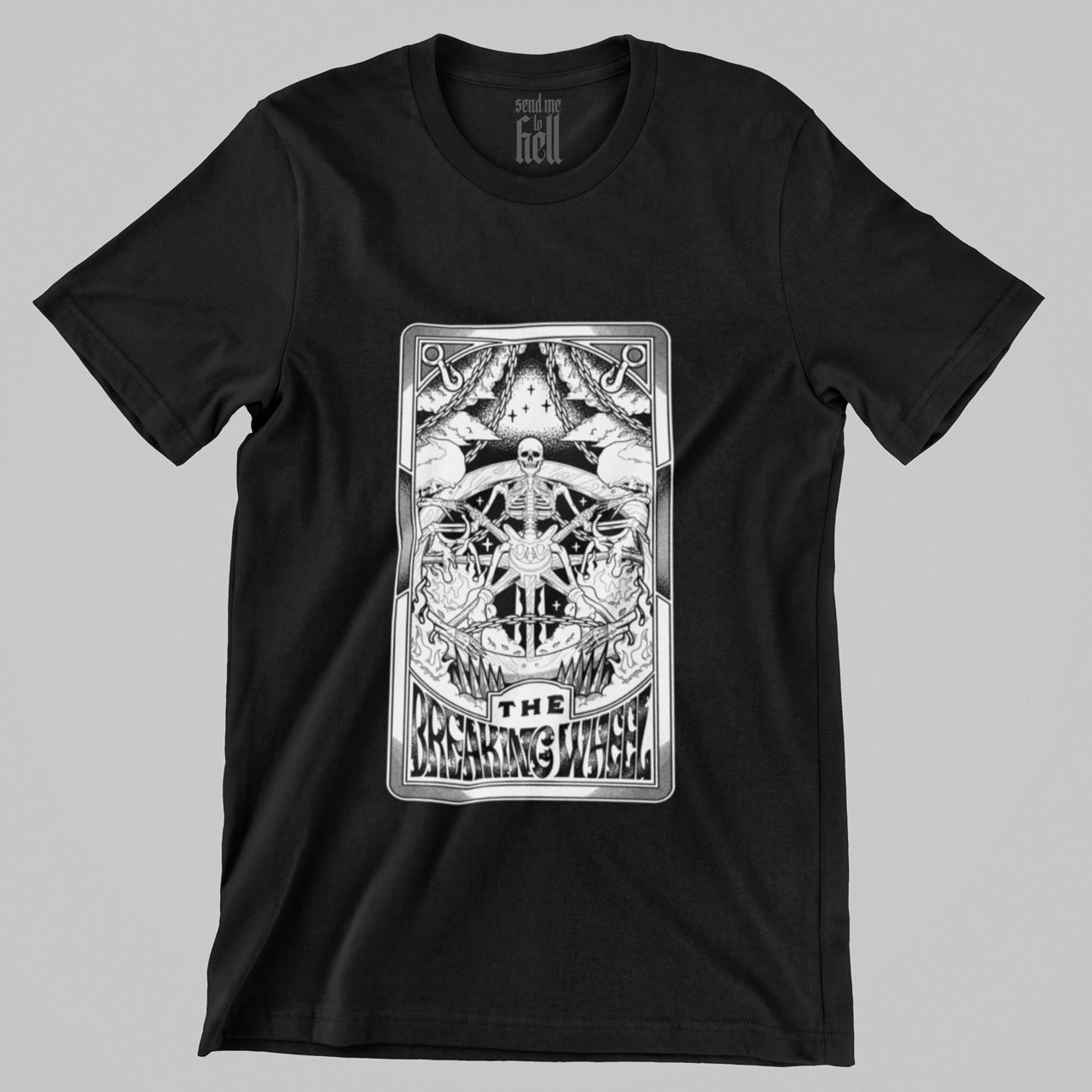 The Breaking Wheel Torture Tarot T-Shirt 