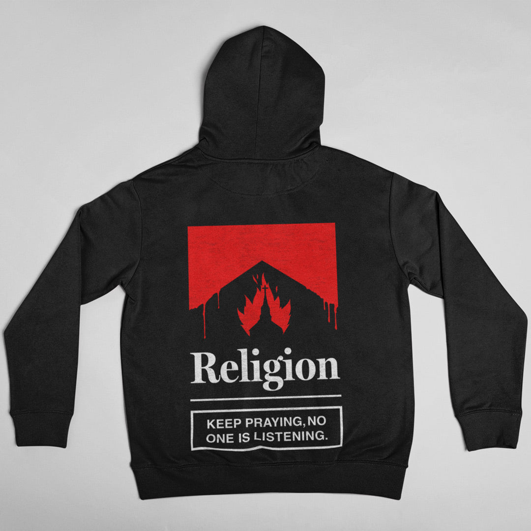 Felpa con cappuccio unisex Religion