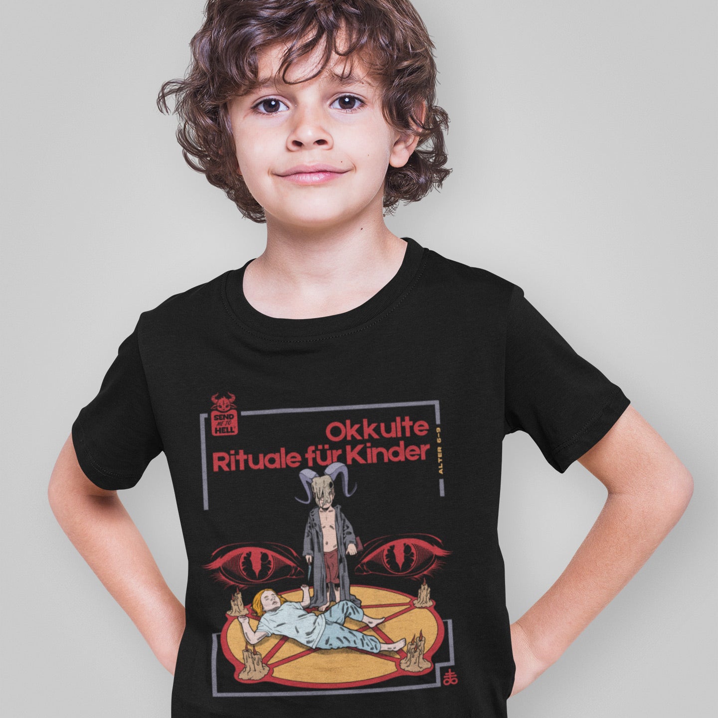 Okkulte Rituale Kinder T-Shirt