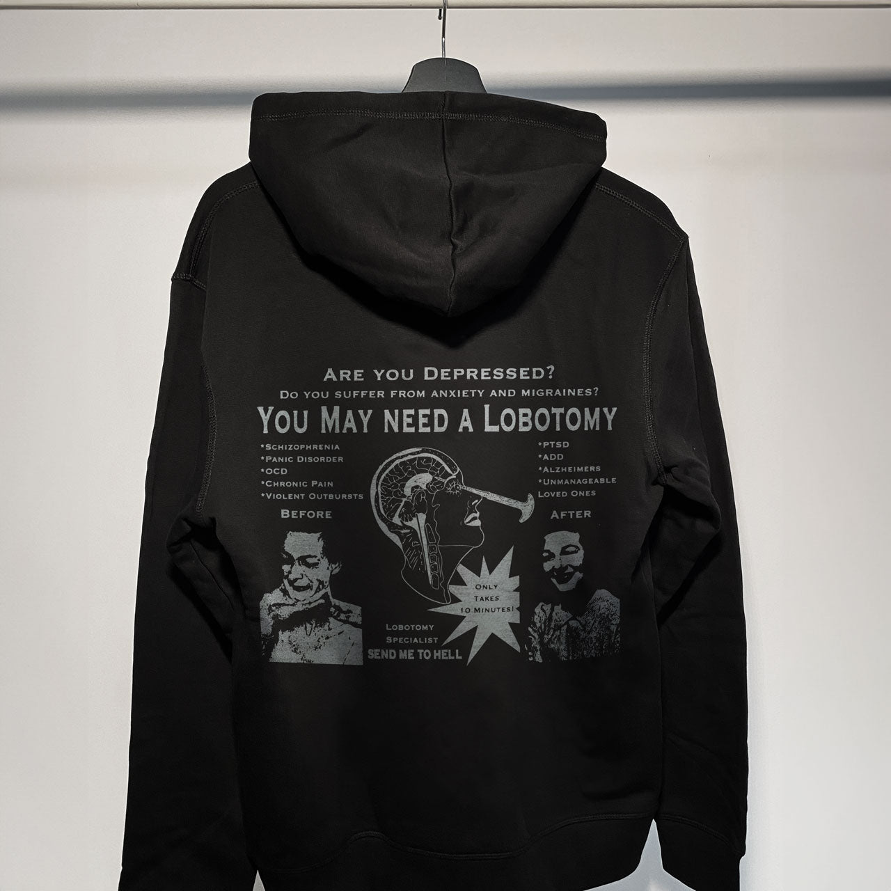 Lobotomy Unisex Hoodie