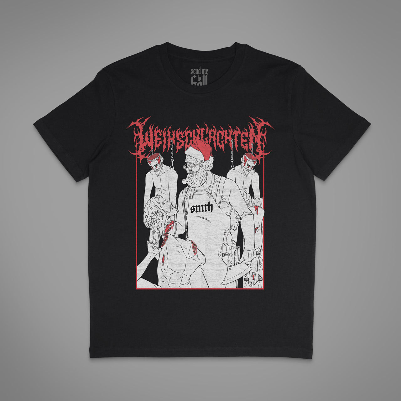 T-shirt unisex Christmas Slaughter Xmas Slaughter 