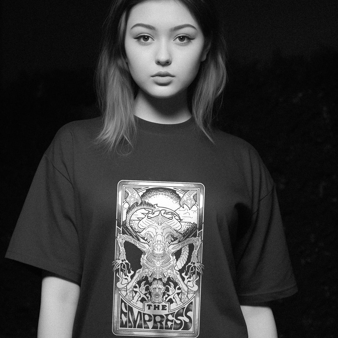 The Empress Xenomorph Tarot Unisex T-Shirt