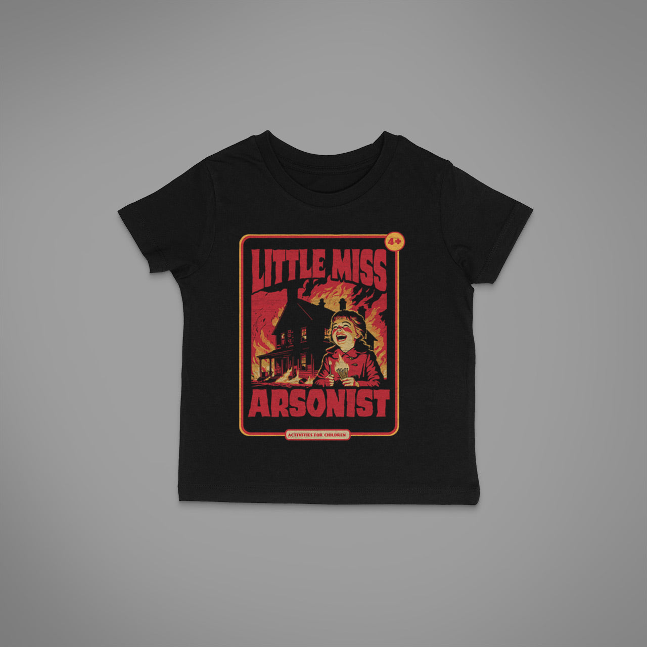 Little Miss Arsonist Kinder T-Shirt