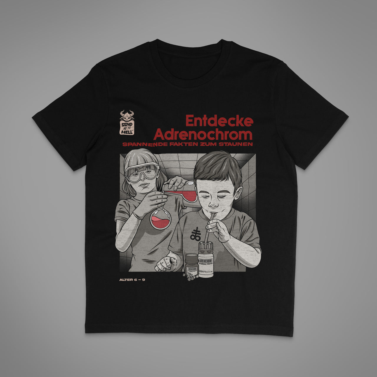 Entdecke Adrenochrom Unisex T-Shirt