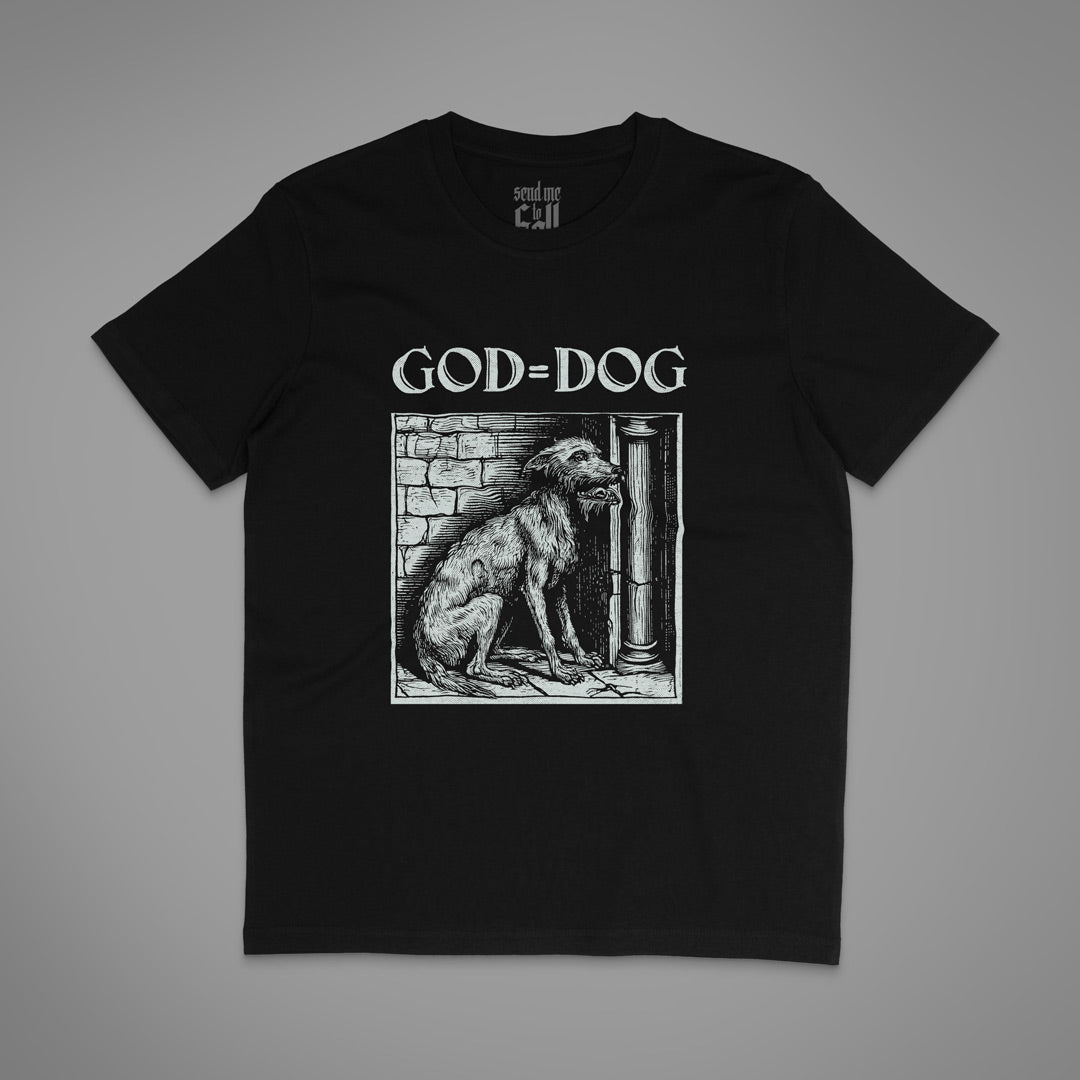 Dio = cane T-shirt unisex