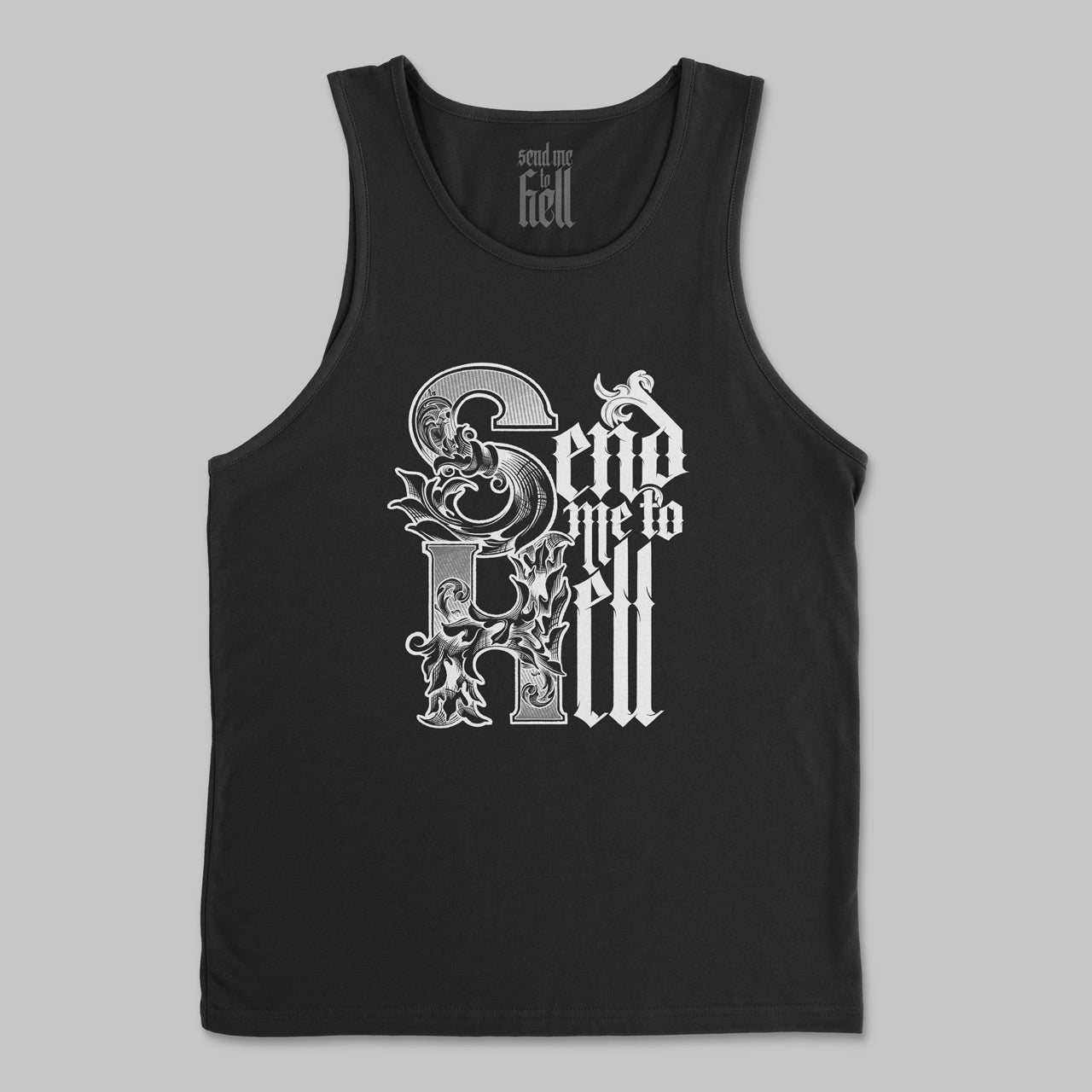 Send Me To Hell Unisex Tank Top 