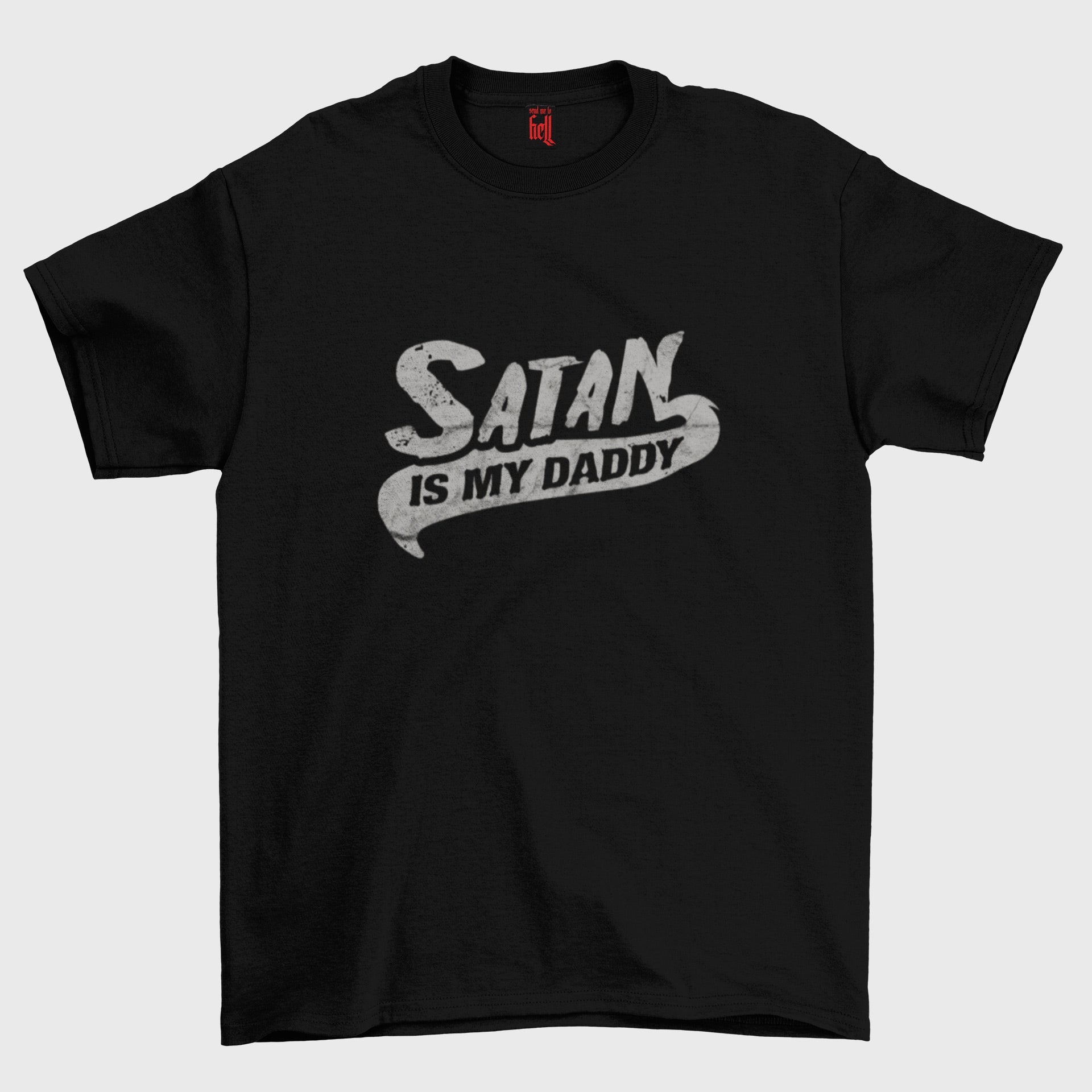 T-shirt unisex Satana è mio padre 