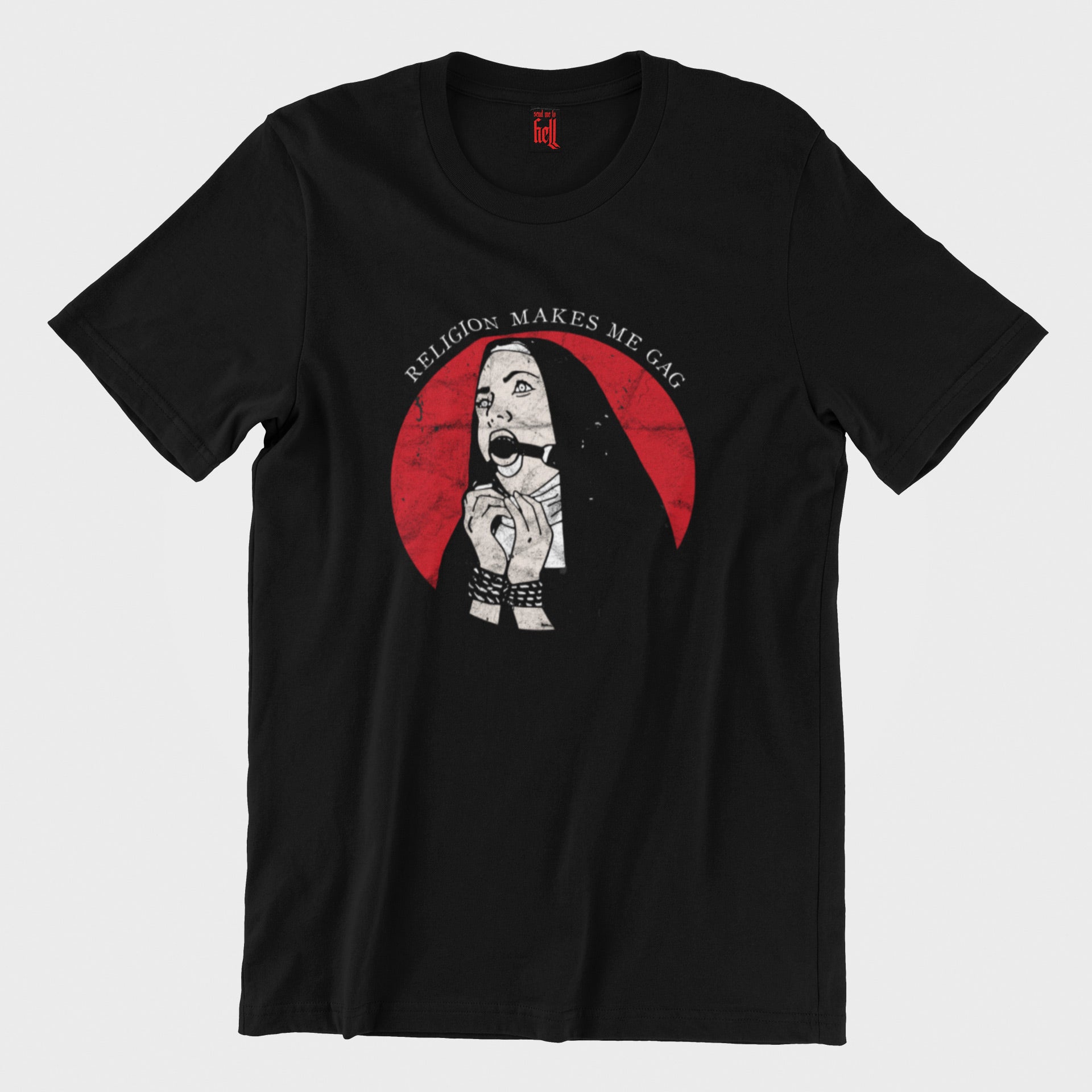 Religion Makes Me Gag Unisex T-Shirt 