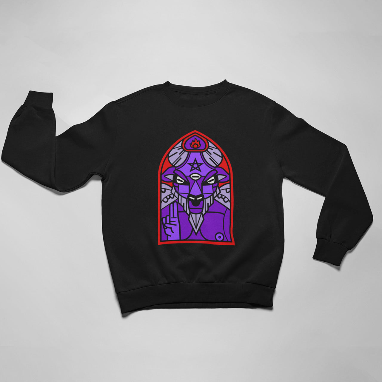 The Church Of Baphomet Unisex Crewneck