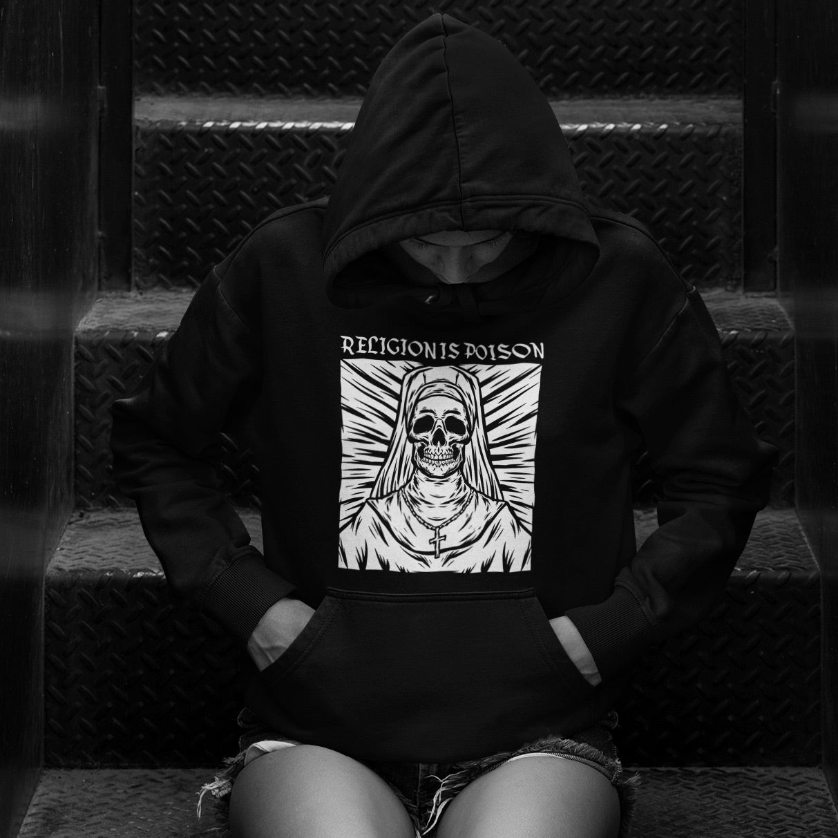 Religion Is Poison Unisex Hoodie