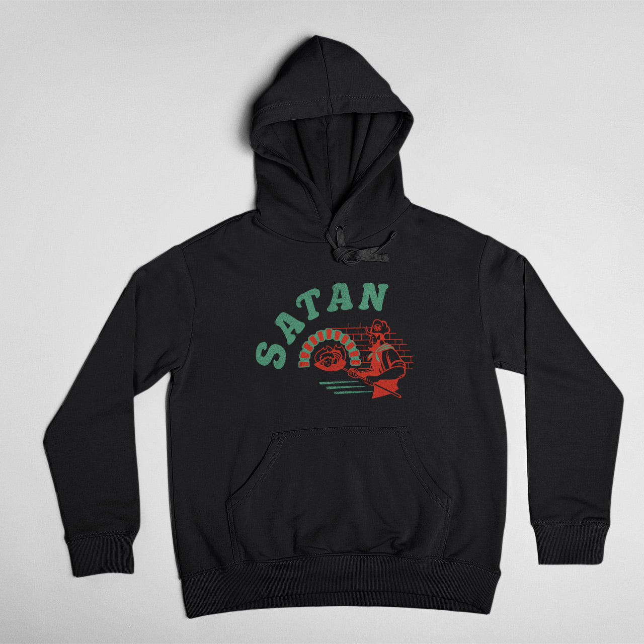 Satan Pizza Unisex Hoodie