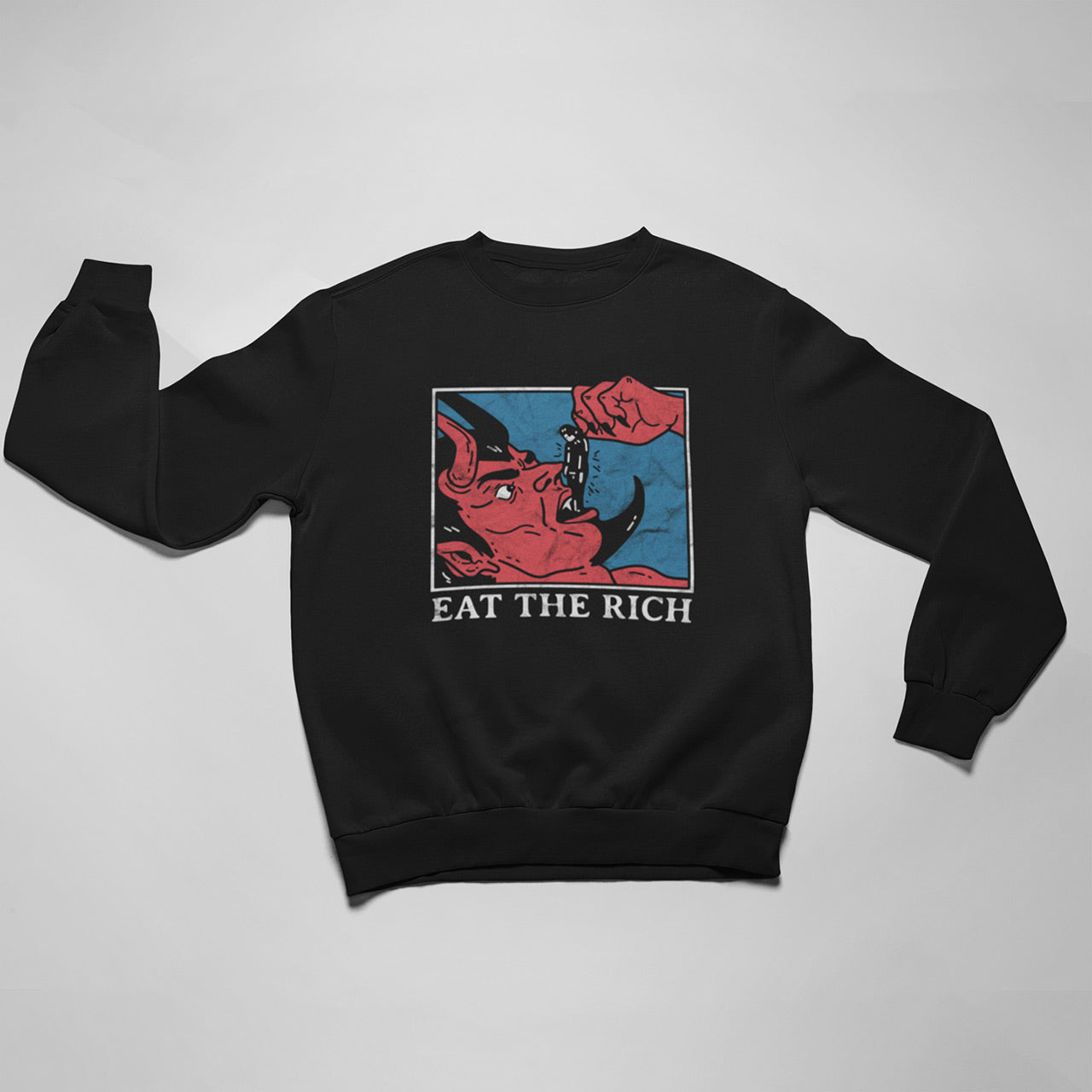 Eat The Rich Unisex Crewneck