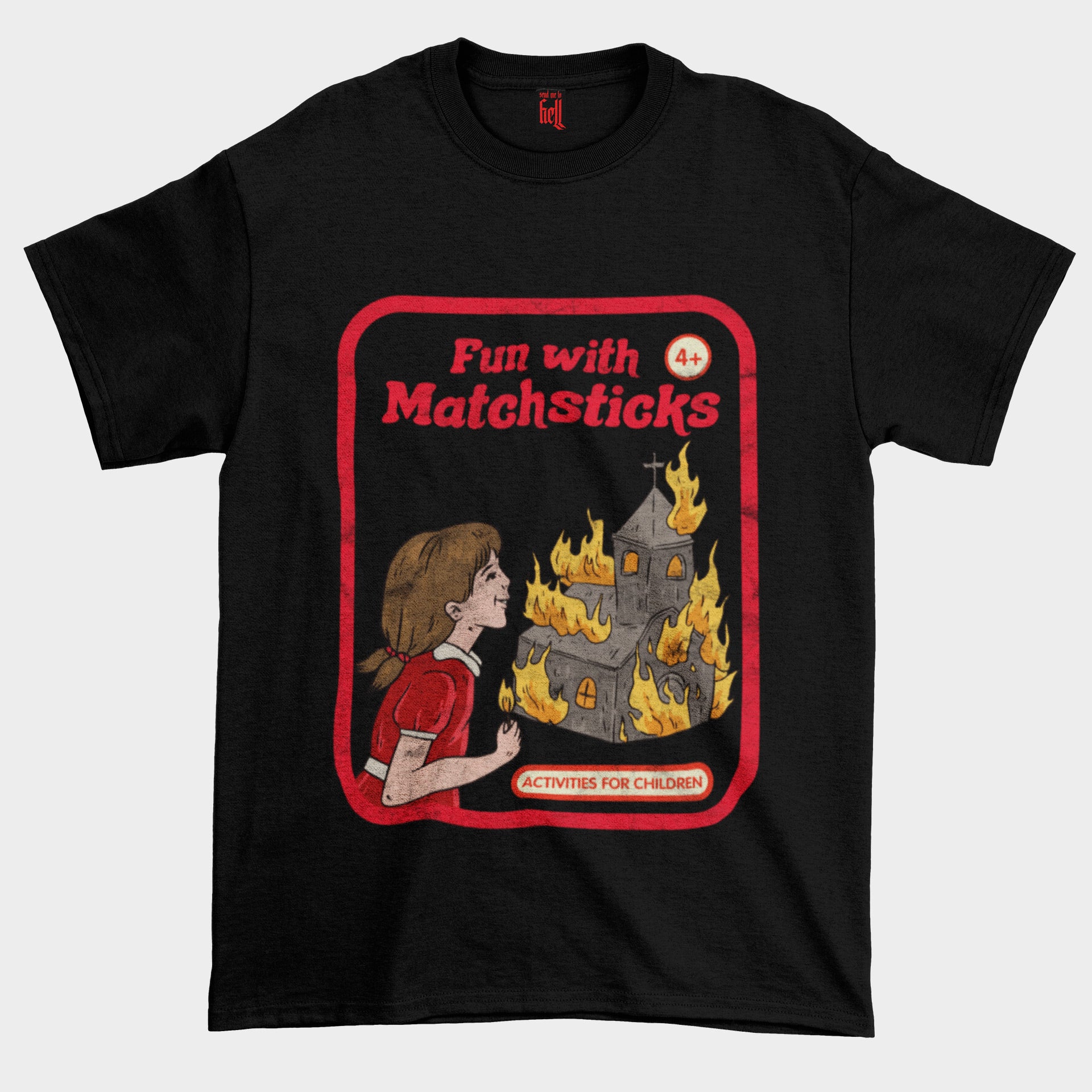 Fun With Matchsticks Unisex T-Shirt