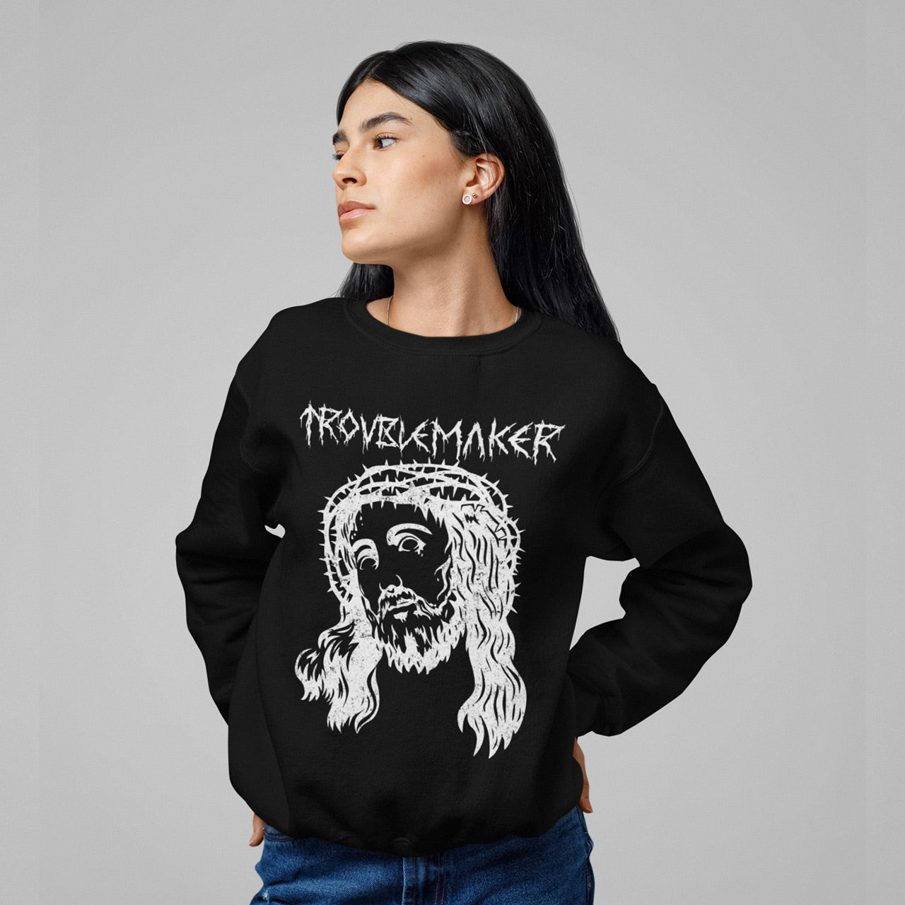 Troublemaker Unisex Crewneck