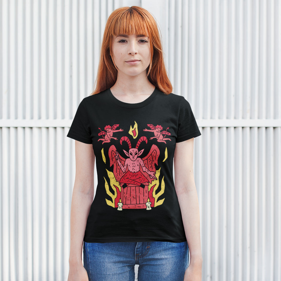 Psychedelic Baphomet Unisex T-Shirt